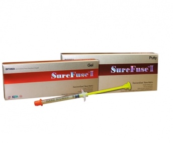 SureFuse (Шурфьюз) смесь деминерализированного костного матрикса и носителя (карбоксиметил-целлюлоза)